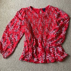 NWOT Scoop Blossom Blouse Top